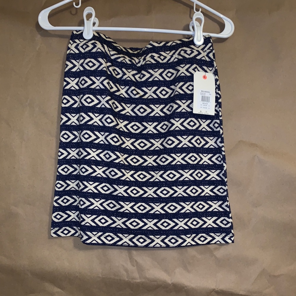 Billabong Tribal Print Mini Skirt